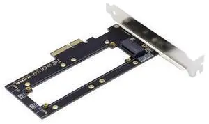 Chenyang NVMe Ruler EDSFF SSD to PCI-E 4.0 X4 Host Adapter for 5.9mm 8.0mm 1U GEN-Z E1.S SSD Chenyang NVMe Ruler EDSFF SSD to PCI-E 4.0 X4 Host Adapter for 5.9mm 8.0mm 1U GEN-Z E1.S SSD