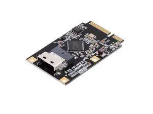 NFHK Mini PCI-E PCI Express to Slimline SFF-8654 SATA 3.0 Four Ports Adapter Converter 6Gbps Disk Extension Card for SSD NFHK Mini PCI-E PCI Express to Slimline SFF-8654 SATA 3.0 Four Ports Adapter Converter 6Gbps Disk Extension Card for SSD