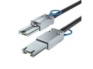 10Gtek SFF-8088 to SFF-8088 External Mini SAS HD Cable, 3G/6Gbps SAS2.0 26Pin Hybrid Cable Attached SCSI for Raid, DAS, and Servers, 100-Ohm, 1.5-m(4.9ft) 10Gtek SFF-8088 to SFF-8088 External Mini SAS HD Cable, 3G/6Gbps SAS2.0 26Pin Hybrid Cable Attached SCSI for Raid, DAS, and Servers, 100-Ohm, 1.5-m(4.9ft)