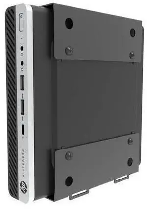 JINGCHENGMEI Wall Mount Compatible with HP EliteDesk, ProDesk, Mini Desktops - Steel Mount for Wall, Under Desk or VESA JINGCHENGMEI Wall Mount Compatible with HP EliteDesk, ProDesk, Mini Desktops - Steel Mount for Wall, Under Desk or VESA