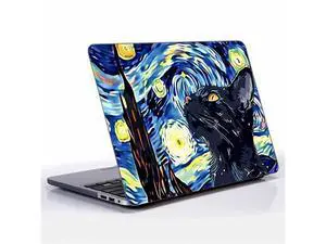 FKBRCL4U for MacBook Air 15 Inch of Black Case Sky Black Cat Looking Up Patterns 2023 Version of M2 A2941/M4 A3241 Plastic Hard Shell Black Computer Case FKBRCL4U for MacBook Air 15 Inch of Black Case Sky Black Cat Looking Up Patterns 2023 Version of M2 A2941/M4 A3241 Plastic Hard Shell Black Computer Case