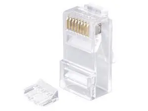 W-NECTOUN CAT6 Connector 2-PC Set,100-PACK Cat6 RJ45 Ends,UTP Network Plug for Solid Strand Cable W-NECTOUN CAT6 Connector 2-PC Set,100-PACK Cat6 RJ45 Ends,UTP Network Plug for Solid Strand Cable