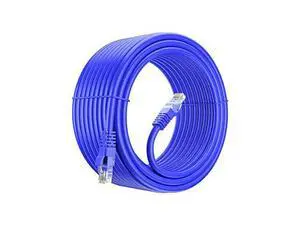Maximm Cat 6 Ethernet Cable 50 Ft, 100% Pure Copper, Cat6 Cable LAN Cable, Internet Cable, Patch Cable and Network Cable - UTP (Blue) 50 Feet Maximm Cat 6 Ethernet Cable 50 Ft, 100% Pure Copper, Cat6 Cable LAN Cable, Internet Cable, Patch Cable and Network Cable - UTP (Blue) 50 Feet
