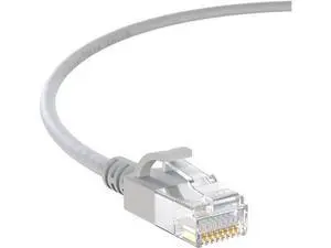 InstallerParts Ethernet Cable CAT6A Slim Cable UTP Booted 0.5 FT (10 Pack) - Gray - Professional Series - 10Gigabit/Sec Network/High Speed Internet Cable, 550MHZ, 28AWG InstallerParts Ethernet Cable CAT6A Slim Cable UTP Booted 0.5 FT (10 Pack) - Gray - Professional Series - 10Gigabit/Sec Network/High Speed Internet Cable, 550MHZ, 28AWG