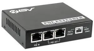 BV-Tech 3-Port PoE Extender - High-Efficiency Ethernet Expander, IEEE 802.3af/at Compliant, Perfect for IP Devices BV-Tech 3-Port PoE Extender - High-Efficiency Ethernet Expander, IEEE 802.3af/at Compliant, Perfect for IP Devices