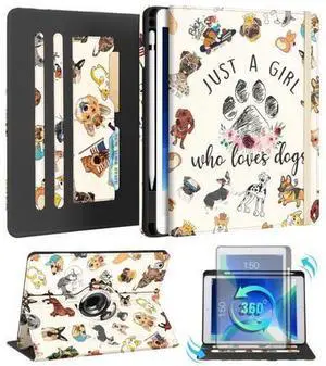 Kidcube for iPad Air 3rd Generation Case/Pro 10.5 Inch Case - Women Girls Cute Rotating Stand Folio Cover with Pencil Holder & Card Slot Kawaii Cartoon Dogs Design Cover for iPad Pro 10.5''/Air 3rd Kidcube for iPad Air 3rd Generation Case/Pro 10.5 Inch Case - Women Girls Cute Rotating Stand Folio Cover with Pencil Holder & Card Slot Kawaii Cartoon Dogs Design Cover for iPad Pro 10.5''/Air 3rd