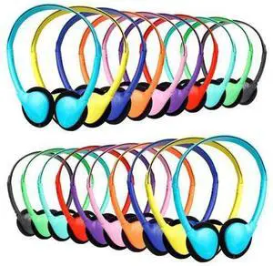 ZXQZYM Classroom Bulk Headphones 15 Pack for School Students Children Teen Boys Girls Wholesale Kids Wired Adjustable Headphones for Classroom 3.5mm Jack (10 Mix Color) ZXQZYM Classroom Bulk Headphones 15 Pack for School Students Children Teen Boys Girls Wholesale Kids Wired Adjustable Headphones for Classroom 3.5mm Jack (10 Mix Color)