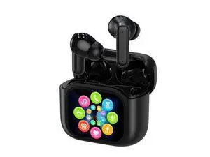 Wireless Touchscreen Earbuds with Smart Touch Screen Case - True Wireless Bluetooth ANC Active Noise Cancelling Earbuds - Blue Tooth Earphones for iPhone Android In Ear Headphones Wireless Touchscreen Earbuds with Smart Touch Screen Case - True Wireless Bluetooth ANC Active Noise Cancelling Earbuds - Blue Tooth Earphones for iPhone Android In Ear Headphones