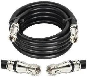 MOOKEERF RG11 Coaxial Cable 15ft,Low Loss 14AWG RG11 Coax Cable 75ohm with F Type Connector High Definition for CATV,Satellite Dish,VHF/UHF,Radio,TV Antennas MOOKEERF RG11 Coaxial Cable 15ft,Low Loss 14AWG RG11 Coax Cable 75ohm with F Type Connector High Definition for CATV,Satellite Dish,VHF/UHF,Radio,TV Antennas
