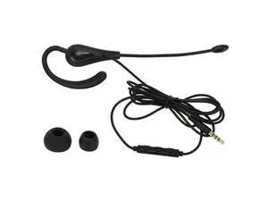 Cyrank Single Side Earphone Earbud, One Ear Ear Hook Headphone Sport Earphone with Hook Mono Headphone with Mic 3.5mm Wired Headset for Office for Safe Driving Biking Running Gaming and Working Cyrank Single Side Earphone Earbud, One Ear Ear Hook Headphone Sport Earphone with Hook Mono Headphone with Mic 3.5mm Wired Headset for Office for Safe Driving Biking Running Gaming and Working