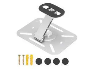 MECCANIXITY 3-in-1 Table/Wall/Ceiling Projector Stand, Foldable Projector Mount Holder Up to 4.4lbs Adjustable Length 90mm / 3.54" 1/4" Screw Size for Indoor Home Office, Silver MECCANIXITY 3-in-1 Table/Wall/Ceiling Projector Stand, Foldable Projector Mount Holder Up to 4.4lbs Adjustable Length 90mm / 3.54" 1/4" Screw Size for Indoor Home Office, Silver