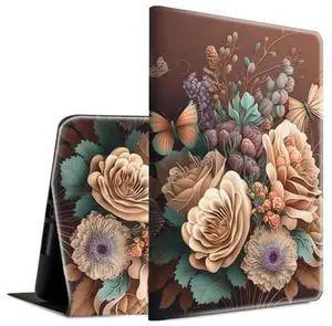 Case for Kindle Paperwhite 12th Generation & Kindle Colorsoft Signature Edition 2024 7 inch Lightweight Smart Case Adjustable Stand Protective Cover with Auto Wake/Sleep - Butterfly Floral Flower Case for Kindle Paperwhite 12th Generation & Kindle Colorsoft Signature Edition 2024 7 inch Lightweight Smart Case Adjustable Stand Protective Cover with Auto Wake/Sleep - Butterfly Floral Flower