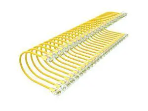 Xcftaud Cat 6 Patch Cables 2 feet (24Pack), Slim Cat6a Ethernet Patch Cable 10Gbps 550Mhz, UTP Pure Copper Patch Cables Cat6, Flexible Thin Cat6a Patch Cable for Network Devices Setup, Yellow Xcftaud Cat 6 Patch Cables 2 feet (24Pack), Slim Cat6a Ethernet Patch Cable 10Gbps 550Mhz, UTP Pure Copper Patch Cables Cat6, Flexible Thin Cat6a Patch Cable for Network Devices Setup, Yellow