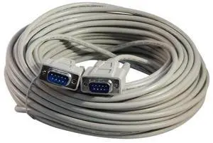 Your Cable Store 75 Foot DB9 9-Pin Serial Port Cable Male/Male RS232 Your Cable Store 75 Foot DB9 9-Pin Serial Port Cable Male/Male RS232