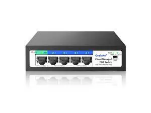 5-Port Ethernet PoE Switch (4 PoE Ports, 1 Uplink) with Extend Function, Easy Smart Managed Ethernet Switch, Plug & Play, Fanless Metal Design, VLAN, Qos,Desktop/Wall Mount 5-Port Ethernet PoE Switch (4 PoE Ports, 1 Uplink) with Extend Function, Easy Smart Managed Ethernet Switch, Plug & Play, Fanless Metal Design, VLAN, Qos,Desktop/Wall Mount