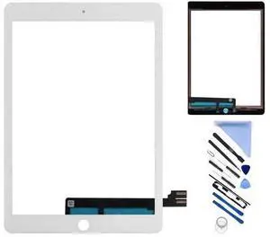 Touch Screen Replacement for iPad Pro 9.7 inch 2016 Digitizer Panel Glass Assembly A1673 A1674 A1675 (Not LCD)+Tools (White) Touch Screen Replacement for iPad Pro 9.7 inch 2016 Digitizer Panel Glass Assembly A1673 A1674 A1675 (Not LCD)+Tools (White)