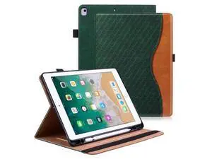Varohix Case for iPad 6th/5th Generation, iPad 9.7 Inch 2018/2017 Case PU Leather Cover Multi-Angle Viewing Stand with Card Pocket for iPad Air 2 / iPad Air,Retro Green Varohix Case for iPad 6th/5th Generation, iPad 9.7 Inch 2018/2017 Case PU Leather Cover Multi-Angle Viewing Stand with Card Pocket for iPad Air 2 / iPad Air,Retro Green