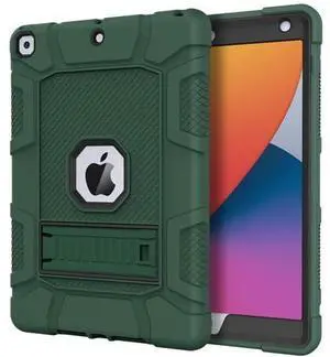 Azzsy Case for iPad 9th Generation/iPad 8th Generation/iPad 7th Generation (10.2 Inch, 2021/2020/2019 Model), Slim Heavy Duty Shockproof Rugged Protective Case for iPad 10.2 inch, Alpine Green Azzsy Case for iPad 9th Generation/iPad 8th Generation/iPad 7th Generation (10.2 Inch, 2021/2020/2019 Model), Slim Heavy Duty Shockproof Rugged Protective Case for iPad 10.2 inch, Alpine Green