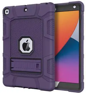 Azzsy Case for iPad 9th Generation/iPad 8th Generation/iPad 7th Generation (10.2 Inch, 2021/2020/2019 Model), Slim Heavy Duty Shockproof Rugged Protective Case for iPad 10.2 inch (Deep Purple) Azzsy Case for iPad 9th Generation/iPad 8th Generation/iPad 7th Generation (10.2 Inch, 2021/2020/2019 Model), Slim Heavy Duty Shockproof Rugged Protective Case for iPad 10.2 inch (Deep Purple)