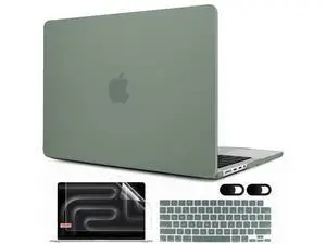 MEEgoodo Case for MacBook Pro 14 inch 2025 2024 2023 2021(M5/M4/M3/M2/M1), Case Fit Model A3434/A3112/A3401/A3185/A2918/A2992/A2779/A2442 Pro/Max, Matte Midnight Green MEEgoodo Case for MacBook Pro 14 inch 2025 2024 2023 2021(M5/M4/M3/M2/M1), Case Fit Model A3434/A3112/A3401/A3185/A2918/A2992/A2779/A2442 Pro/Max, Matte Midnight Green