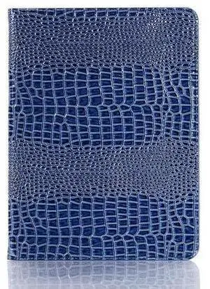 iPad Pro 1st 2nd (12.9 inch) Case for Women, DMaos Synthetic Crocodile Leather Stand Folio Smart Cover, Auto Sleep/Wake, Document Card Holder - Blue iPad Pro 1st 2nd (12.9 inch) Case for Women, DMaos Synthetic Crocodile Leather Stand Folio Smart Cover, Auto Sleep/Wake, Document Card Holder - Blue