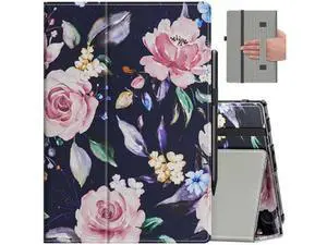 VORI Case for Kindle Fire HD 8 Tablet & 8 Plus Tablet(12th Generation/10th Generation, 2024/2022/2020 Release), Slim Vegan Leather Folding Stand Cover with Auto Wake/Sleep, Flower Rose VORI Case for Kindle Fire HD 8 Tablet & 8 Plus Tablet(12th Generation/10th Generation, 2024/2022/2020 Release), Slim Vegan Leather Folding Stand Cover with Auto Wake/Sleep, Flower Rose