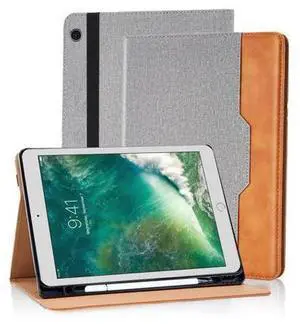 Varohix Case for iPad 5th / 6th Generation (2018/2017) iPad 9.7 Inch, iPad Air 2 / iPad Air Multi-Angle Viewing Stand with Hand Strap Auto Wake Sleep,Grey Varohix Case for iPad 5th / 6th Generation (2018/2017) iPad 9.7 Inch, iPad Air 2 / iPad Air Multi-Angle Viewing Stand with Hand Strap Auto Wake Sleep,Grey