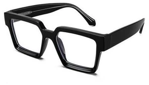 FEISEDY Oversized Blue Light Glasses for Women Men TR90 Retro Square Anti Eyestrain Glasses Rectangle Fashion Frame B0037 FEISEDY Oversized Blue Light Glasses for Women Men TR90 Retro Square Anti Eyestrain Glasses Rectangle Fashion Frame B0037