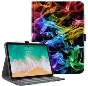 Vimorco Case for iPad (A16) 11th Generation 2025, for iPad 11th/10th Generation Case, Faux Leather Protective Adjustable Cover, Auto Sleep/Wake, Card Pocket with Pencil Holder, Colorful Smoke Vimorco Case for iPad (A16) 11th Generation 2025, for iPad 11th/10th Generation Case, Faux Leather Protective Adjustable Cover, Auto Sleep/Wake, Card Pocket with Pencil Holder, Colorful Smoke