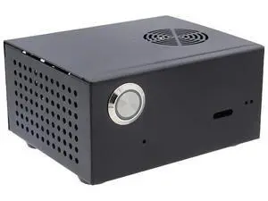 Geekworm X825-C8 (X825 V2.0) Metal Case+Power Switch+Cooling Fan Support X825 V2.0 2.5 inch SATA SSD/HDD Shield & Raspberry Pi 4 Model B & X735 Only(Not Include RPi4&X825 V2.0&X735&PSU&SSD&TF Card) Geekworm X825-C8 (X825 V2.0) Metal Case+Power Switch+Cooling Fan Support X825 V2.0 2.5 inch SATA SSD/HDD Shield & Raspberry Pi 4 Model B & X735 Only(Not Include RPi4&X825 V2.0&X735&PSU&SSD&TF Card)