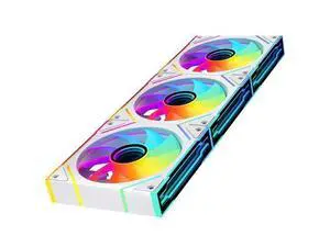 Jungle Leopard prism4 EX 120mm PC Reverse Blade ARGB Case Fan,Infinity Mirror RGB Light Effect 5V 3PIN Motherboard Light Sync 800~1850RPM PWM PC Fans (White Forward-5Pack) Jungle Leopard prism4 EX 120mm PC Reverse Blade ARGB Case Fan,Infinity Mirror RGB Light Effect 5V 3PIN Motherboard Light Sync 800~1850RPM PWM PC Fans (White Forward-5Pack)