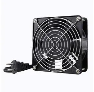 Wathai AC 12038 120mm x 38mm 110V 120V Dual Ball Metal Cooling Axial Fan High Airflow Wathai AC 12038 120mm x 38mm 110V 120V Dual Ball Metal Cooling Axial Fan High Airflow