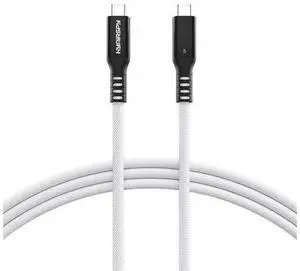 HYairspy 80Gbps Thunderbolt 5 Cable 3.3ft USB C to USB C Cable, 240W(5A) Charging Cord, Braided Type C Cable Compatible for Dual 16K/8K/4K Display, USB5, SSD, eGPU, Mac Studio/mini, iPhone HYairspy 80Gbps Thunderbolt 5 Cable 3.3ft USB C to USB C Cable, 240W(5A) Charging Cord, Braided Type C Cable Compatible for Dual 16K/8K/4K Display, USB5, SSD, eGPU, Mac Studio/mini, iPhone