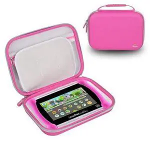 Aproca Hard Case Compatible with Leapfrog LeapPad Academy/Leapfrog LeapPad Ultimate Kids Learning Tablet, Portable Storage Bag for Accessories (Pink) Aproca Hard Case Compatible with Leapfrog LeapPad Academy/Leapfrog LeapPad Ultimate Kids Learning Tablet, Portable Storage Bag for Accessories (Pink)