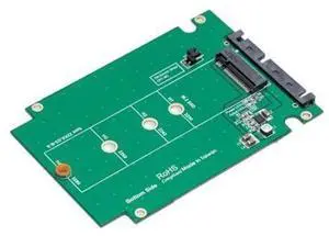 2.5" SATA III to M.2 B-Key SATA SSD 2230 2242 2260 2280 2.5" Adapter Aluminum Enclosure SY-ADA40092 2.5" SATA III to M.2 B-Key SATA SSD 2230 2242 2260 2280 2.5" Adapter Aluminum Enclosure SY-ADA40092