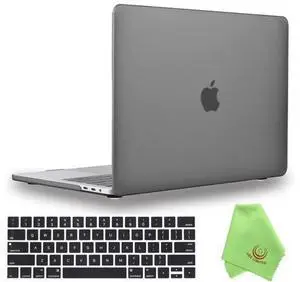 UESWILL Case Compatible with 2019 2018 2017 2016 Release MacBook Pro 15 inch with Touch Bar Model A1990 A1707, Hard Shell Case with Black Keyboard Cover, Gray UESWILL Case Compatible with 2019 2018 2017 2016 Release MacBook Pro 15 inch with Touch Bar Model A1990 A1707, Hard Shell Case with Black Keyboard Cover, Gray