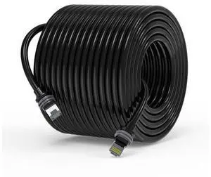 Fanktoo 131.2FT/ 40M Starlink Gen 3 Cable for Star Link Generation 3 V3/ Mini, Replacement Extension Starlink Ethernet Cable Waterproof (Black) Fanktoo 131.2FT/ 40M Starlink Gen 3 Cable for Star Link Generation 3 V3/ Mini, Replacement Extension Starlink Ethernet Cable Waterproof (Black)