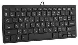 Wired Mini Japanese Keyboard, USB Ergonomic Keyboard Ultra-Thin 78 Key for Desktop, Computer, PC Gamers(Black) Wired Mini Japanese Keyboard, USB Ergonomic Keyboard Ultra-Thin 78 Key for Desktop, Computer, PC Gamers(Black)