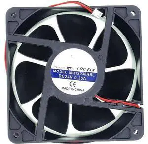 for MQ12038HBL DC24V 0.35A 12CM Cooling Fan DC AXIAL Fan Silent Cooling Fan 2-Pin 2-Wire for MQ12038HBL DC24V 0.35A 12CM Cooling Fan DC AXIAL Fan Silent Cooling Fan 2-Pin 2-Wire