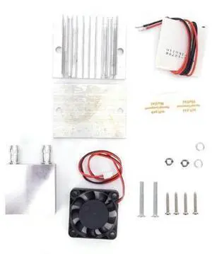 TEC1-12706 Thermoelectric Cooler Peltier Plate Module 70W High Efficiency Water Cooling System Kit for CPU Cooling Heatsink and DIY Projects TEC1-12706 Thermoelectric Cooler Peltier Plate Module 70W High Efficiency Water Cooling System Kit for CPU Cooling Heatsink and DIY Projects
