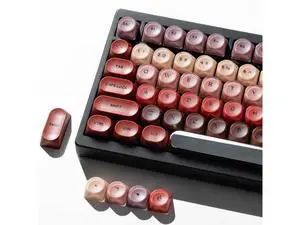 Keyporia PBT Keycaps, Matte Red Lipstick Jelly Keycaps MOA Profile, 129 Keys Elegant Cute Custom Key caps for 61/68/84/87/98/100 Cherry Gateron MX Mechanical Keyboards, No Tear & Never Fades Keyporia PBT Keycaps, Matte Red Lipstick Jelly Keycaps MOA Profile, 129 Keys Elegant Cute Custom Key caps for 61/68/84/87/98/100 Cherry Gateron MX Mechanical Keyboards, No Tear & Never Fades