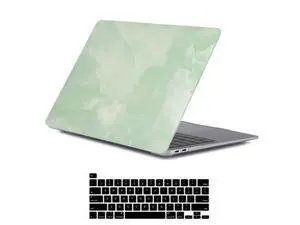LanBaiLan Compatible for MacBook Pro 13 inch with Touch Bar 2016-2022 Release M1 M2 A2338 A2289 A2251 A2159 A1989 A1706 A1708 Plastic Laptop Protective Case & Keyboard Cover, Matcha Green Marble LanBaiLan Compatible for MacBook Pro 13 inch with Touch Bar 2016-2022 Release M1 M2 A2338 A2289 A2251 A2159 A1989 A1706 A1708 Plastic Laptop Protective Case & Keyboard Cover, Matcha Green Marble