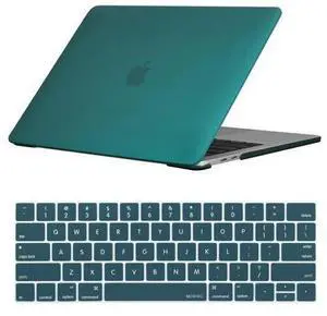 Se7enline Compatible with MacBook Pro 15 inch Case Plastic Hard Shell Protective Carrying Case for Mac Pro 15-inch with Touch Bar Model A1707/A1990 2016/2017/2018/2019 with Keyboard Cover,Deap Teal Se7enline Compatible with MacBook Pro 15 inch Case Plastic Hard Shell Protective Carrying Case for Mac Pro 15-inch with Touch Bar Model A1707/A1990 2016/2017/2018/2019 with Keyboard Cover,Deap Teal