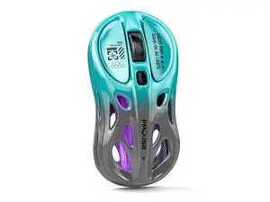 M235 Wireless Gaming Mouse, 65g Ultra-Lightweight, Hollowed-Out Sports Car Design, 4800 DPI, Tri-Mode (2.4G/BT/Wired), 8 Programmable Buttons, RGB Lighting, 1000Hz Polling Rate (Seafoam Gray) M235 Wireless Gaming Mouse, 65g Ultra-Lightweight, Hollowed-Out Sports Car Design, 4800 DPI, Tri-Mode (2.4G/BT/Wired), 8 Programmable Buttons, RGB Lighting, 1000Hz Polling Rate (Seafoam Gray)