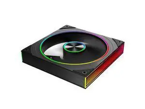 Jungle Leopard Transwarp 140mm PC ARGB Reverse Blade Case Fan, Infinity Mirror 5V ARGB PWM Case Fan 140mm Single PackSuitable for Computer Case Pc Cooling Fans-Black Jungle Leopard Transwarp 140mm PC ARGB Reverse Blade Case Fan, Infinity Mirror 5V ARGB PWM Case Fan 140mm Single PackSuitable for Computer Case Pc Cooling Fans-Black