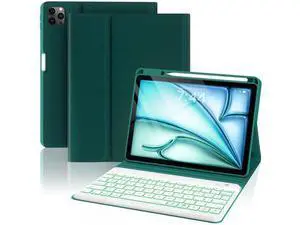 OPAKIT Keyboard Case for iPad Air 5th/4th Pro 11 inch, 7-Color Backlit Detachable Wireless Keyboard Case with Pencil Holder, Stand Folio Cover for Gen 2020/2022, Pro 4th/3rd/2nd/1st Gen, Teal OPAKIT Keyboard Case for iPad Air 5th/4th Pro 11 inch, 7-Color Backlit Detachable Wireless Keyboard Case with Pencil Holder, Stand Folio Cover for Gen 2020/2022, Pro 4th/3rd/2nd/1st Gen, Teal