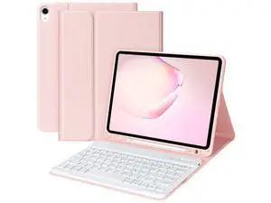 BQSS Keyboard Case for iPad Air 11 Inch M3/M2 (2025/2024) Wireless Keyboard Case for iPad Air 10.9 Inch 5th/4th Generation (2022/2020) Detachable for iPad Pro 1st Case with Pencil Holder Pink BQSS Keyboard Case for iPad Air 11 Inch M3/M2 (2025/2024) Wireless Keyboard Case for iPad Air 10.9 Inch 5th/4th Generation (2022/2020) Detachable for iPad Pro 1st Case with Pencil Holder Pink