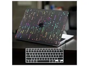 DTangLsm for MacBook Pro 14 inch Case 2025 2024-2021 M5 M4 M3 M2 M1 Pro Max A3434 A3112 A3185 A3401 A2918 A2992 A2779 A2442, Slim Plastic Hard Shell Case for Mac Pro 14 M5+Keyboard Cover,Squares Black DTangLsm for MacBook Pro 14 inch Case 2025 2024-2021 M5 M4 M3 M2 M1 Pro Max A3434 A3112 A3185 A3401 A2918 A2992 A2779 A2442, Slim Plastic Hard Shell Case for Mac Pro 14 M5+Keyboard Cover,Squares Black