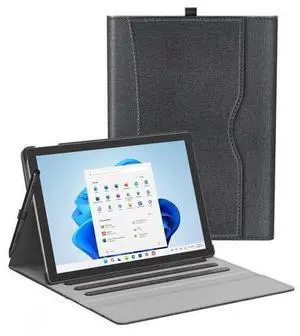 SSS·GRGB Case fit 13 Inch Microsoft Surface Pro 11/10/9/8, Multiple Angle Viewing Portfolio Business Cover with Stylus Holder & Pocket, Compatible with Type Cover Keyboard & Dock,Black SSS·GRGB Case fit 13 Inch Microsoft Surface Pro 11/10/9/8, Multiple Angle Viewing Portfolio Business Cover with Stylus Holder & Pocket, Compatible with Type Cover Keyboard & Dock,Black