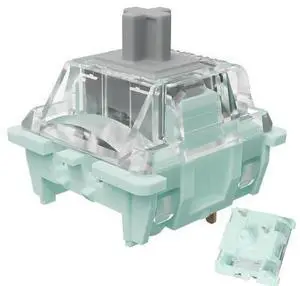 Gateron Jade Series Pre-Lubed Linear Silver Keyboard Switch,3-Pin 45gf Double Spring Switche,for MX Gaming Mechanical Keyboard(Jade Sliver,90PCS) Gateron Jade Series Pre-Lubed Linear Silver Keyboard Switch,3-Pin 45gf Double Spring Switche,for MX Gaming Mechanical Keyboard(Jade Sliver,90PCS)